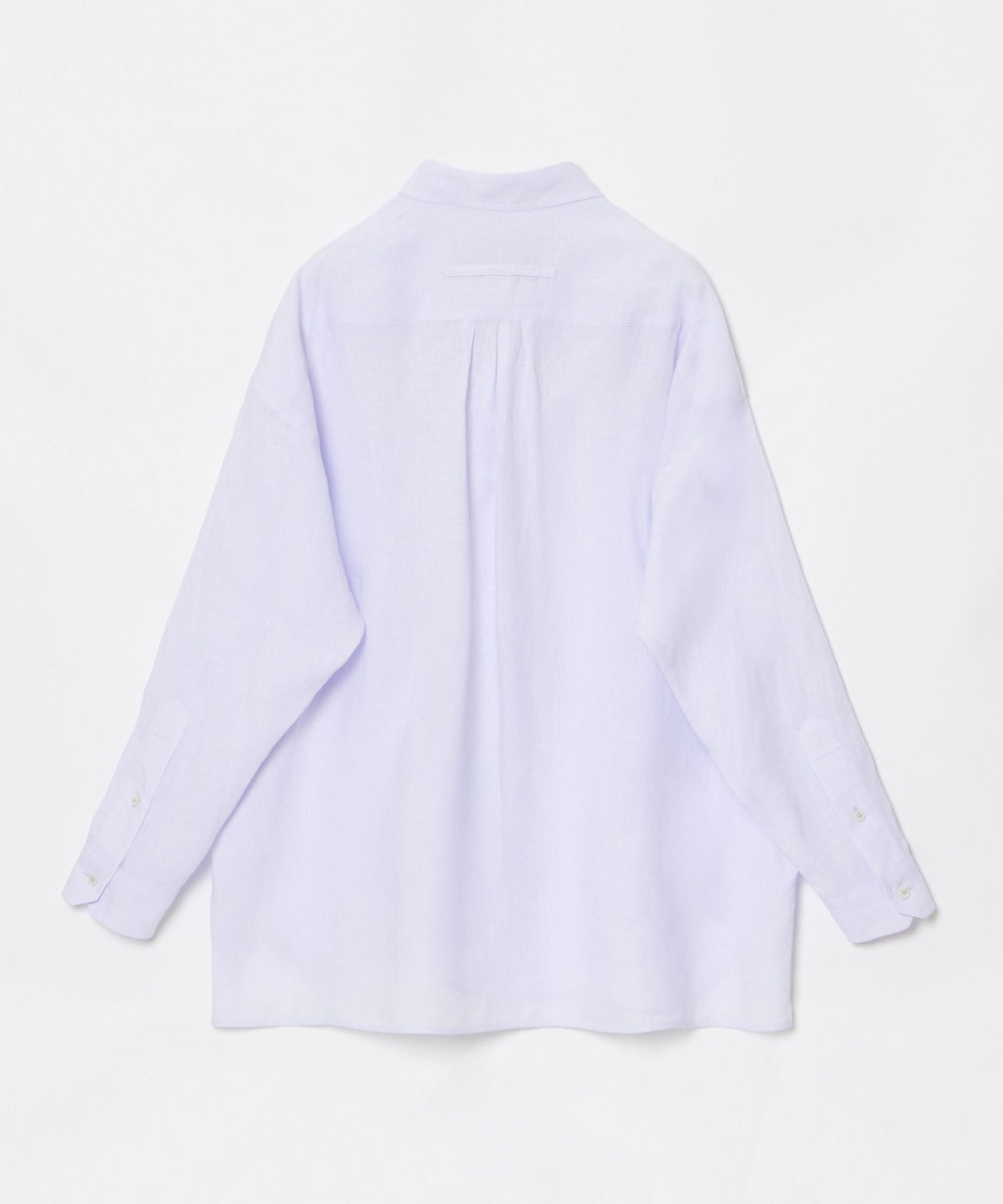 buying 【TICCA(ティッカ)】リネンスクエアビッグシャツ サックス (63)