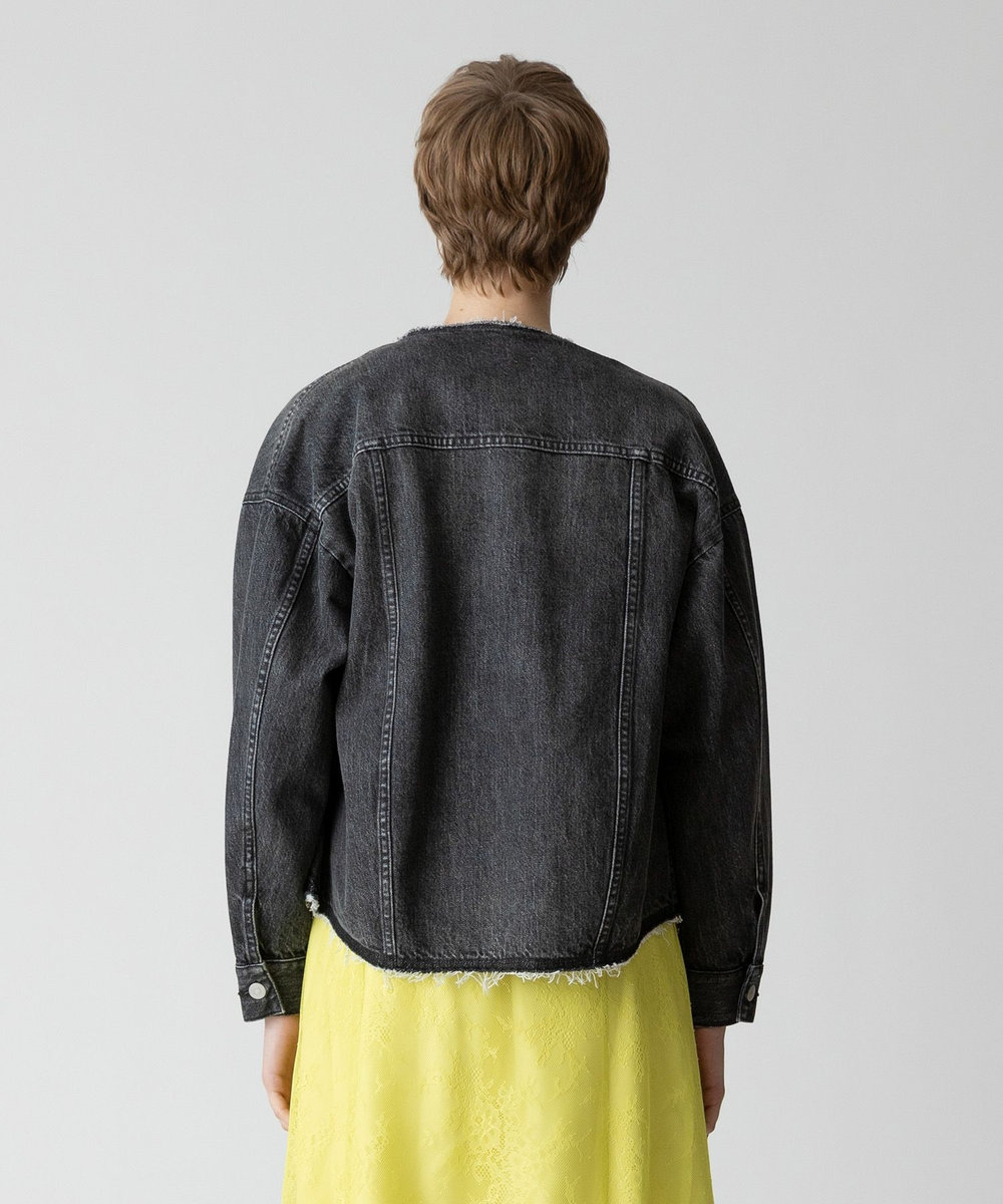 allureville デニムブルゾン ブラック (95)