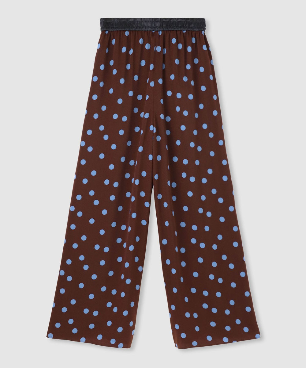 allureville コインドットイージーパンツ ブラウン系 (88)