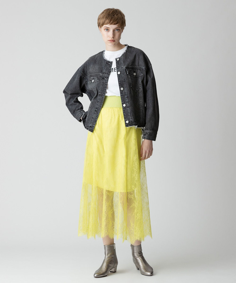 allureville デニムブルゾン ブラック (95)