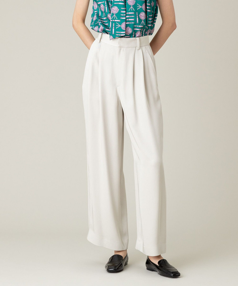 LOULOU WILLOUGHBY】ヘビーツイルタックパンツ|allureville OFFICIAL