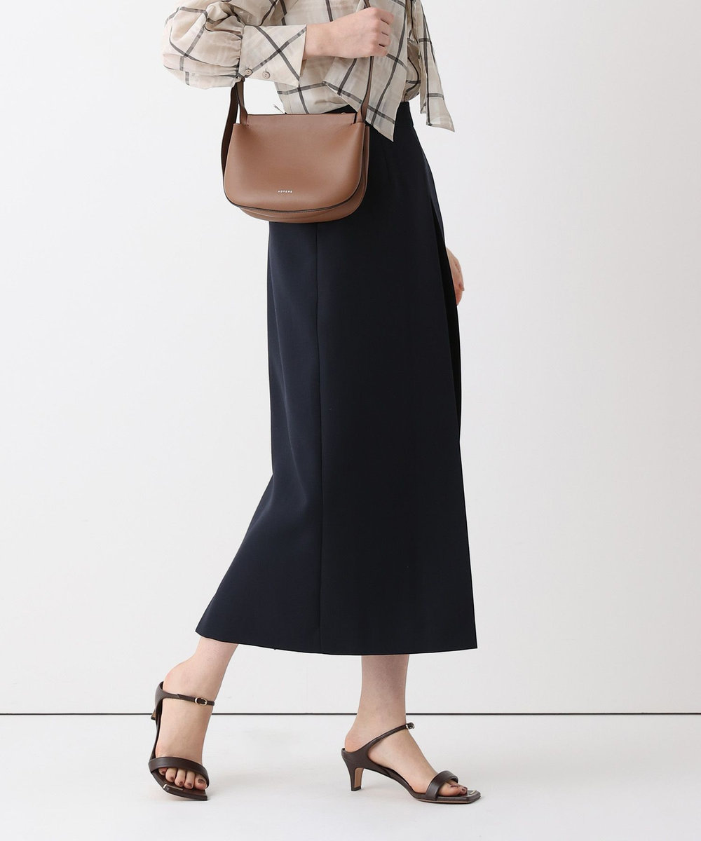 allureville ボックスプリーツペンシルスカート ネイビー (65)