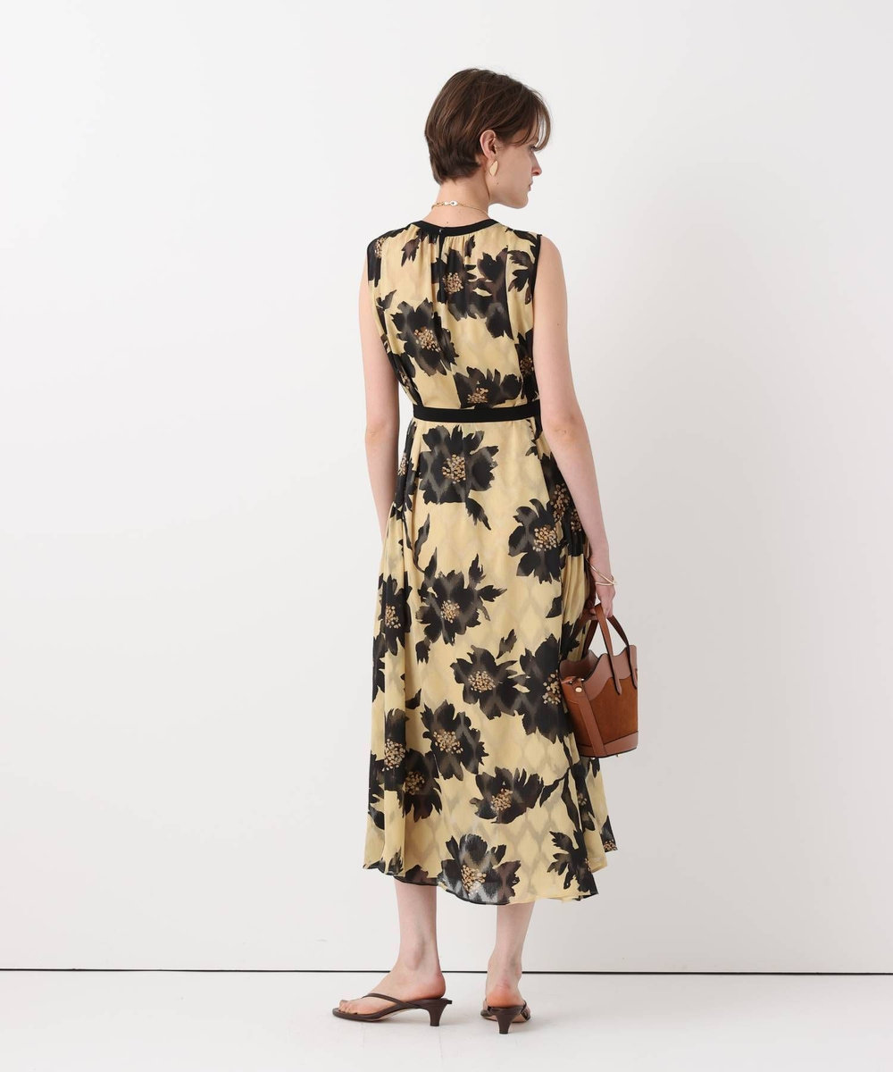 allureville BIG FLOWER シアードレス ベージュ (11)