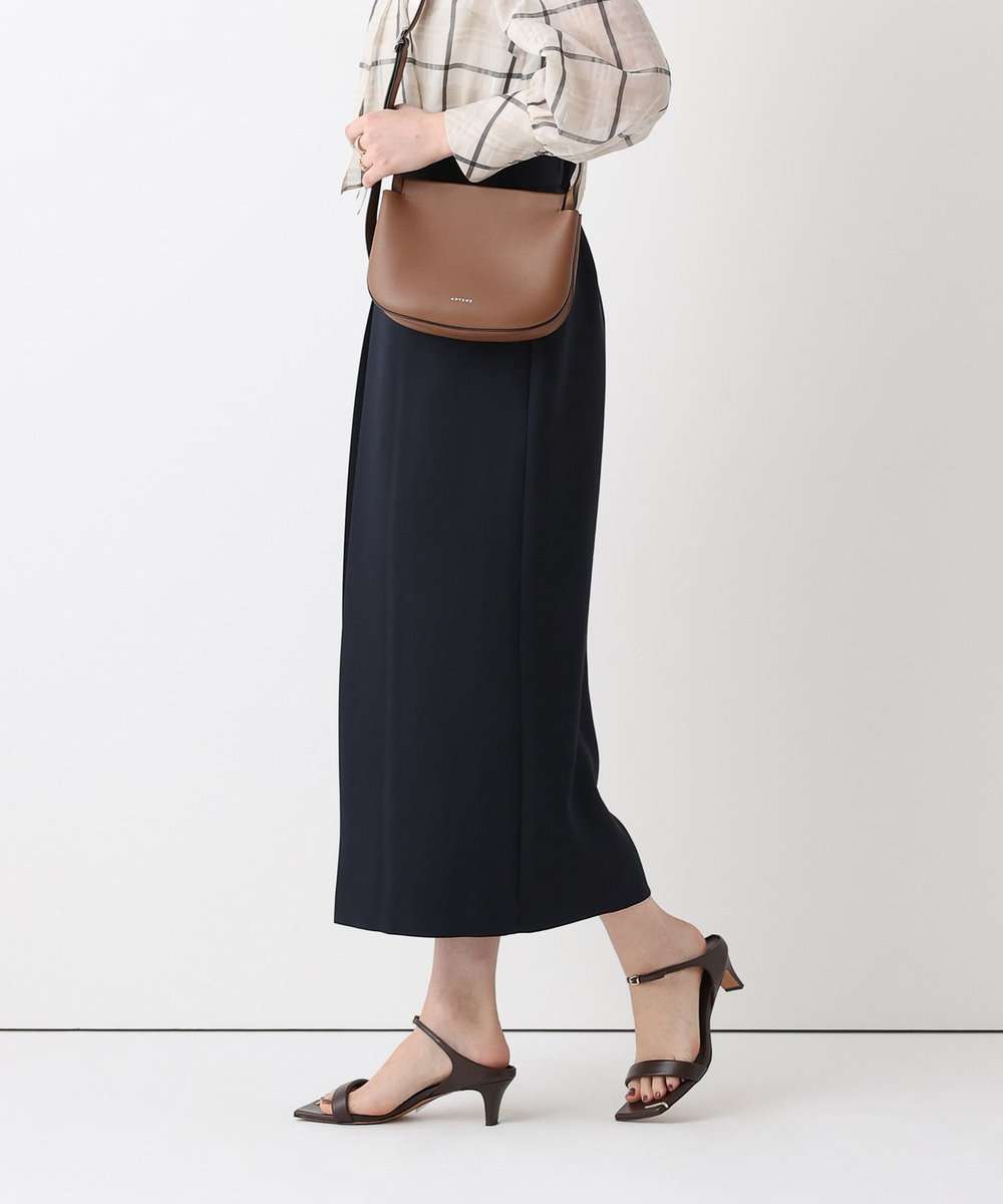 allureville ボックスプリーツペンシルスカート ネイビー (65)