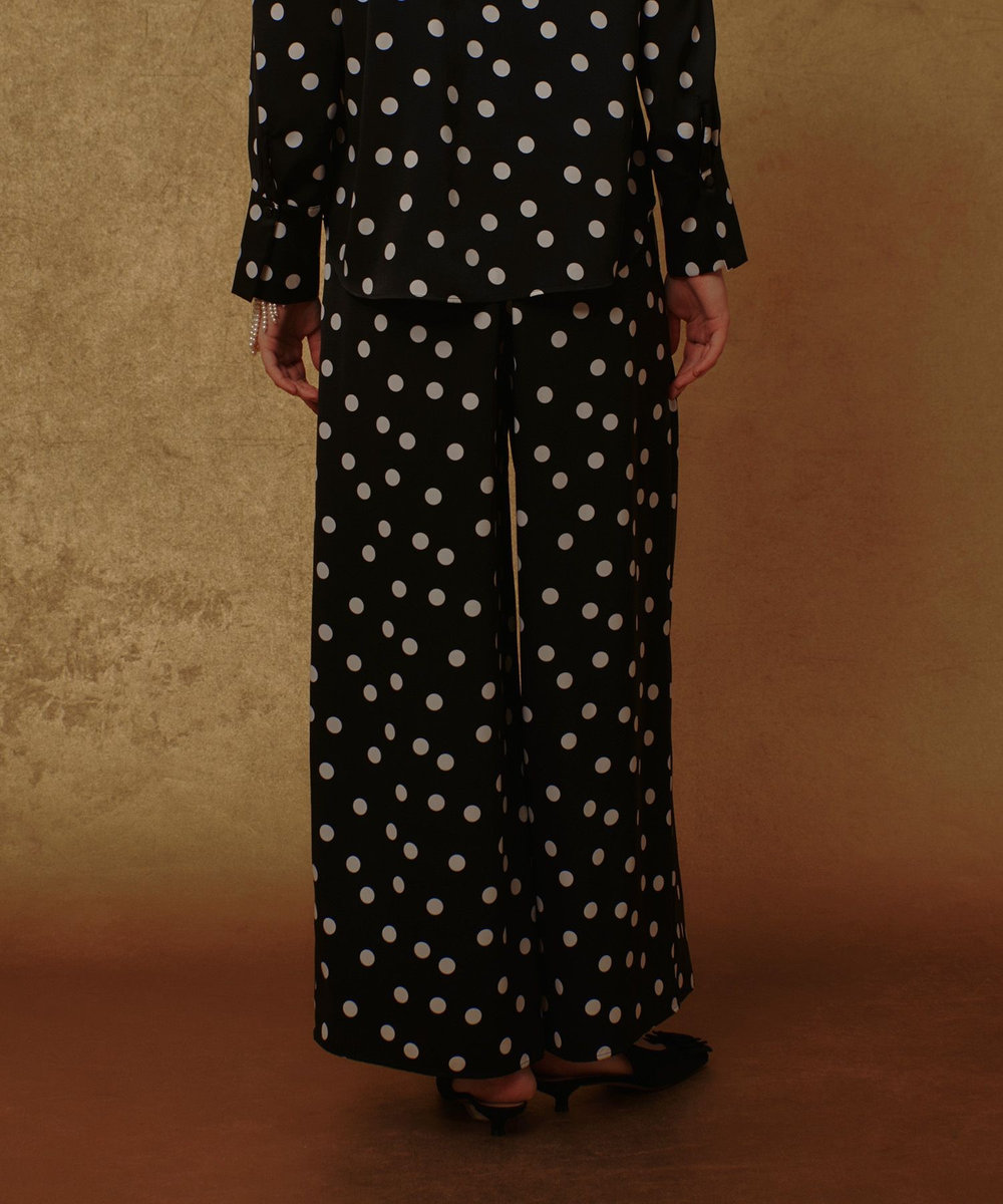 allureville コインドットイージーパンツ ブラック系 (98)