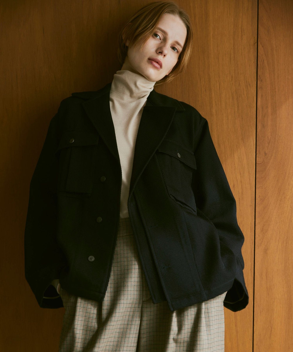 インヴェル　 リカバリーウェア レディースブルゾン 限定品　マリンブルー 41753-9-