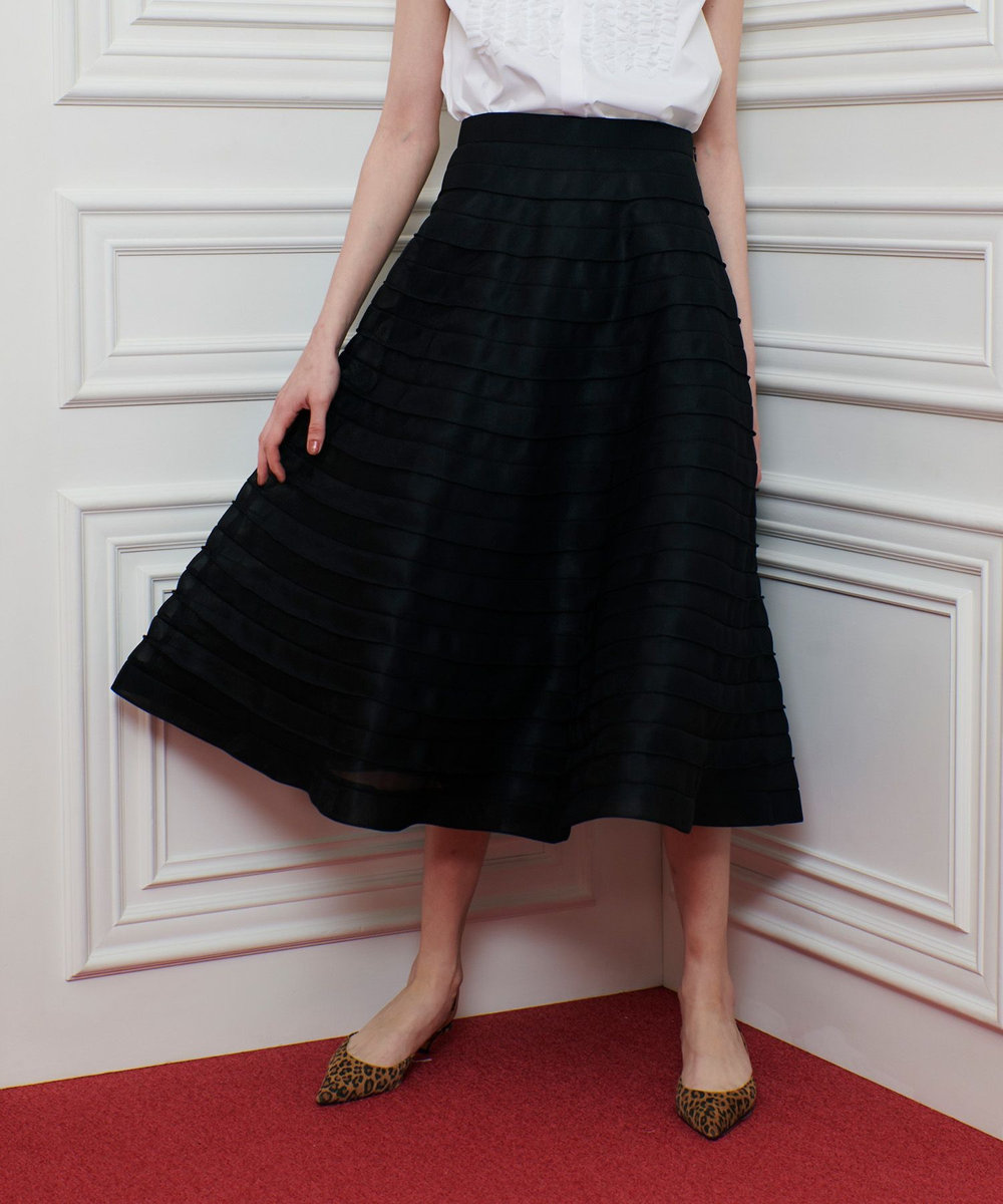 LOULOU WILLOUGHBY】ダブルラッセルステッチスカート|allureville