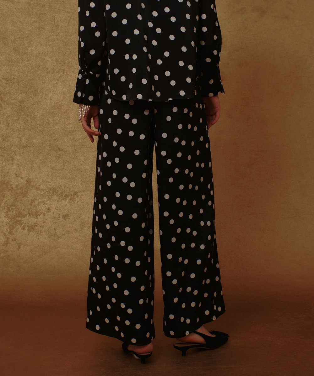 allureville コインドットイージーパンツ ブラック系 (98)