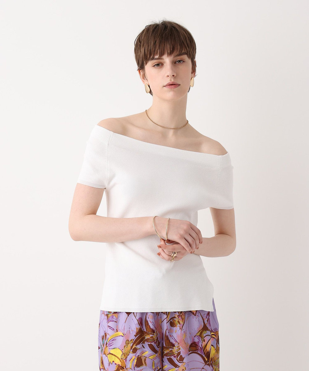 2WAY ネックショートスリーブプルオーバー|allureville OFFICIAL SITE
