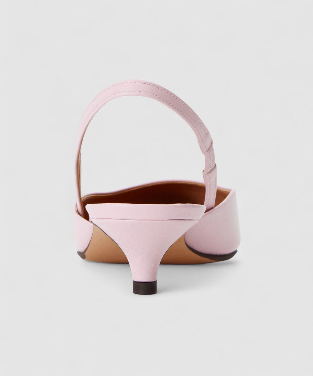 allureville ポインテッドスリングバックパンプス ライトピンク (42)