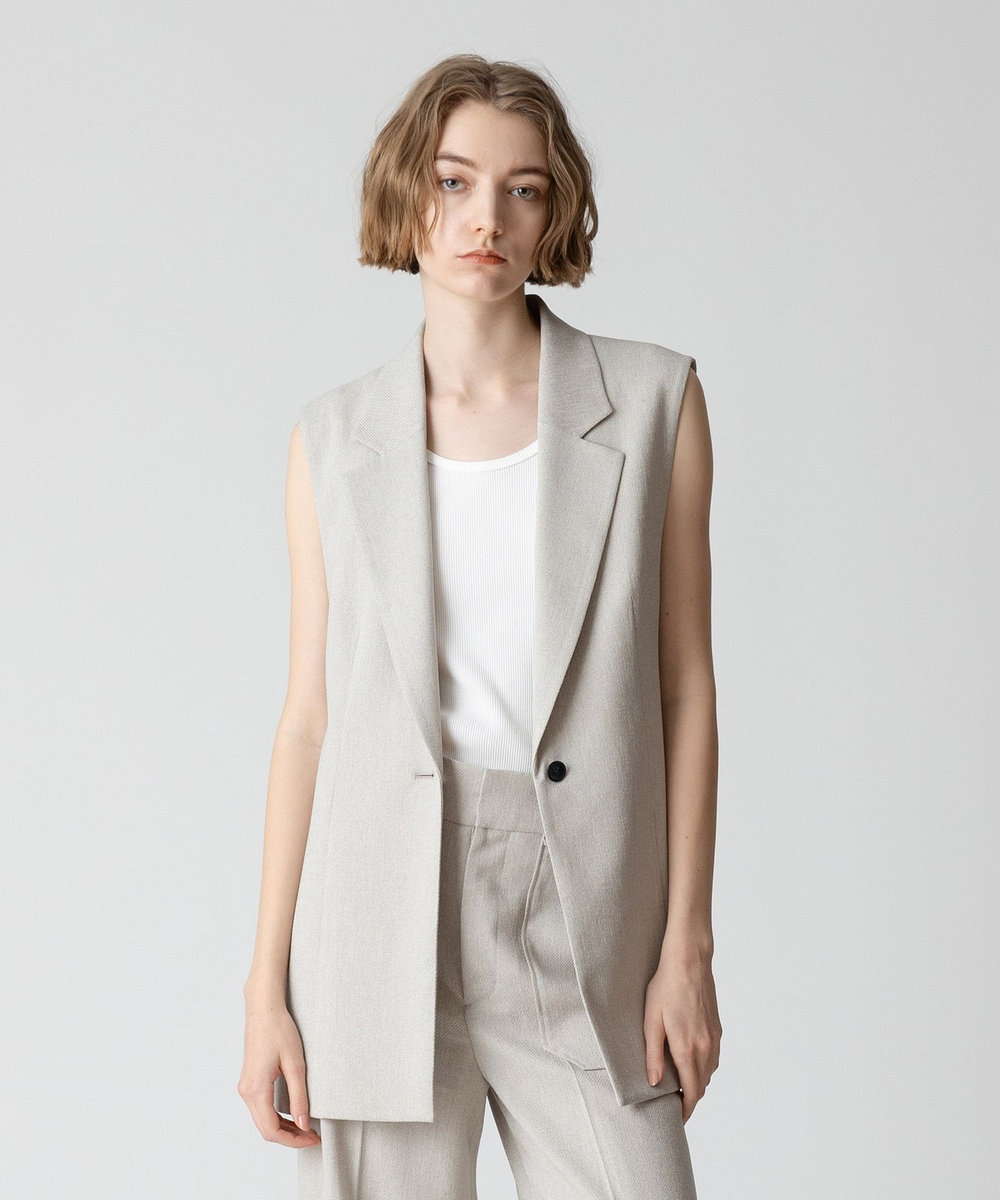 麻調カルゼサイドオープンジレ|allureville OFFICIAL SITE / ONLINE