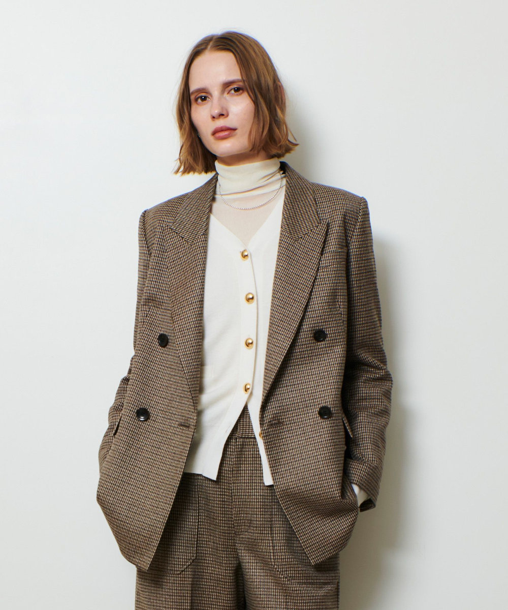 CHIC TWEEDダブルジャケット|allureville OFFICIAL SITE / ONLINE SHOP
