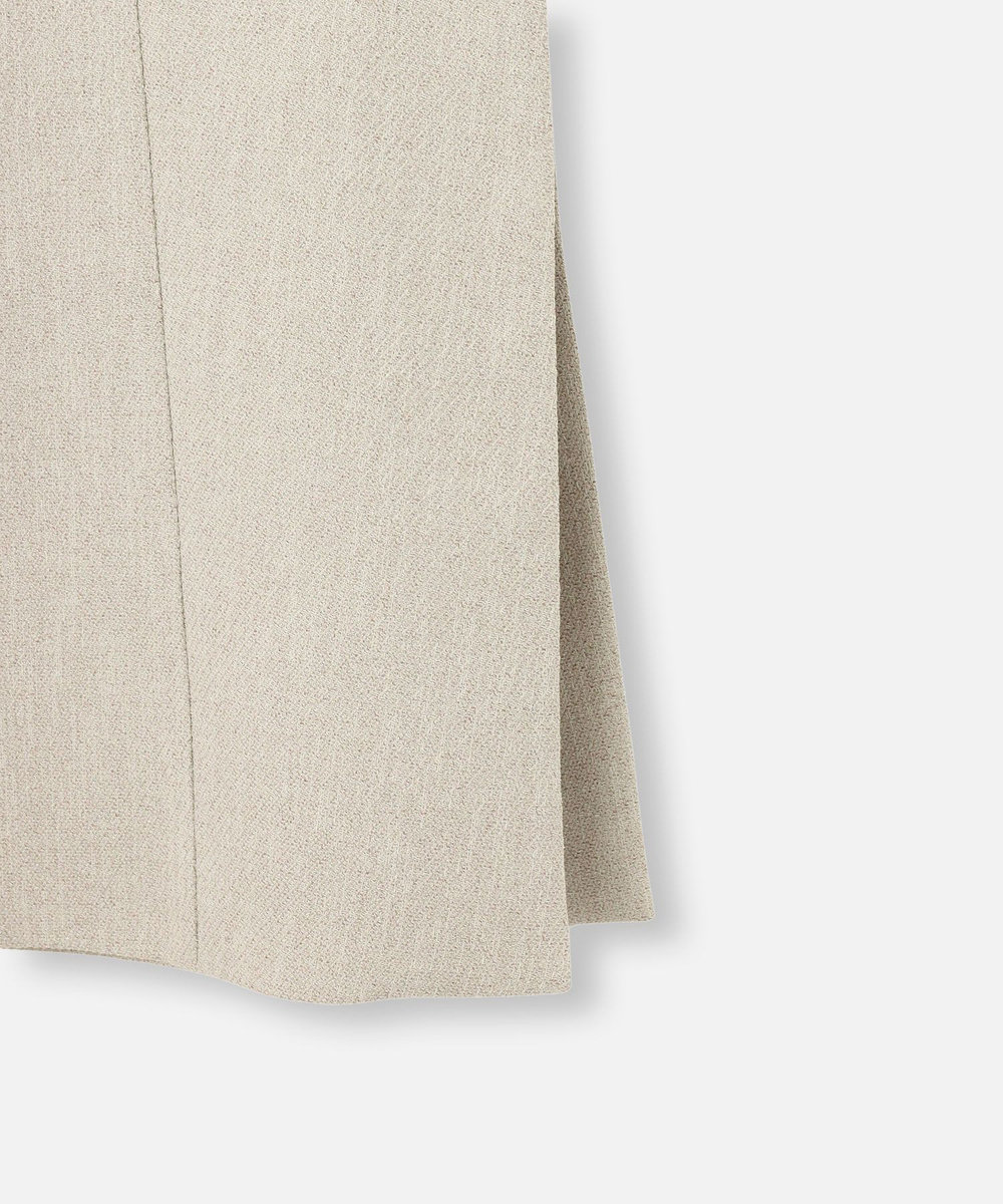 allureville 麻調カルゼサイドオープンジレ ベージュ (11)