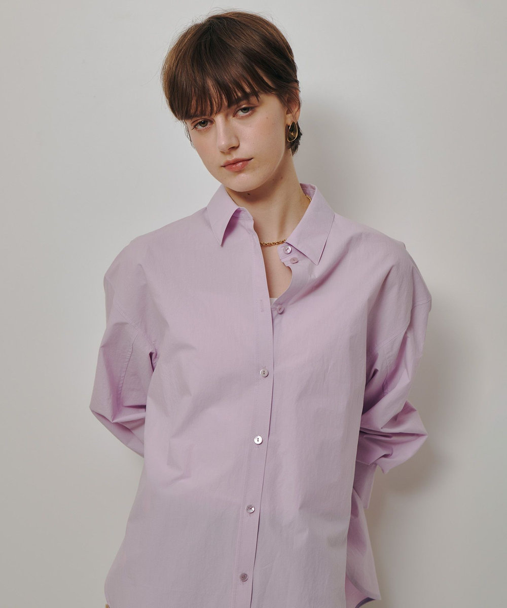 allureville バレルスリーブシャツ ピンク (41)