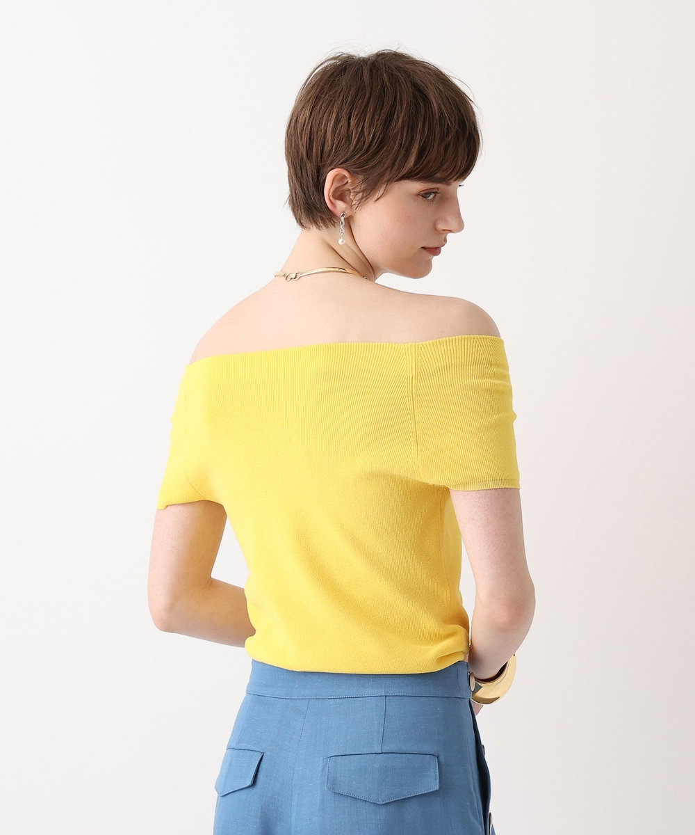 allureville 2WAY ネックショートスリーブプルオーバー イエロー (21)