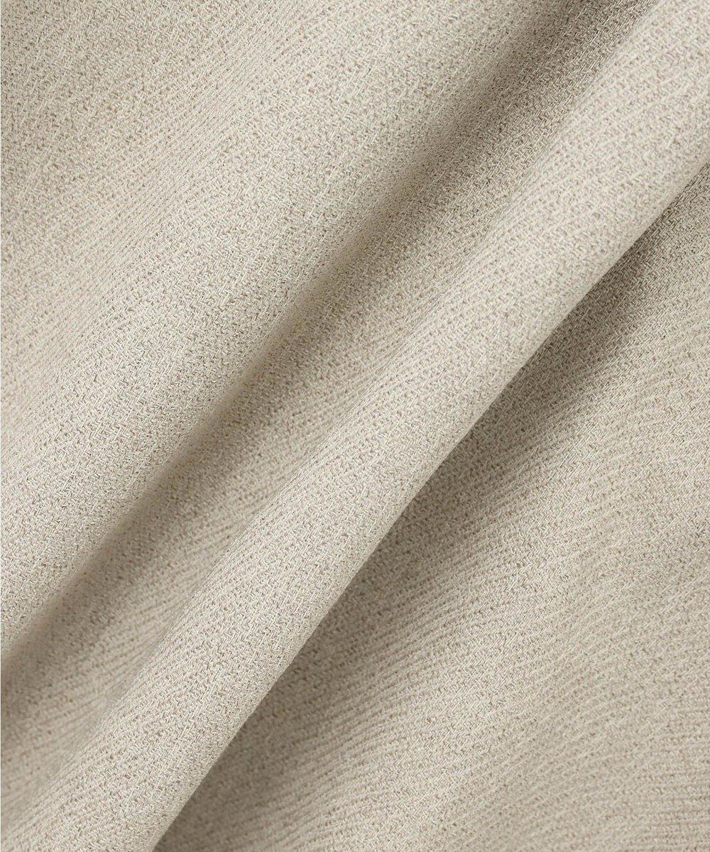 allureville 麻調カルゼサイドオープンジレ ベージュ (11)