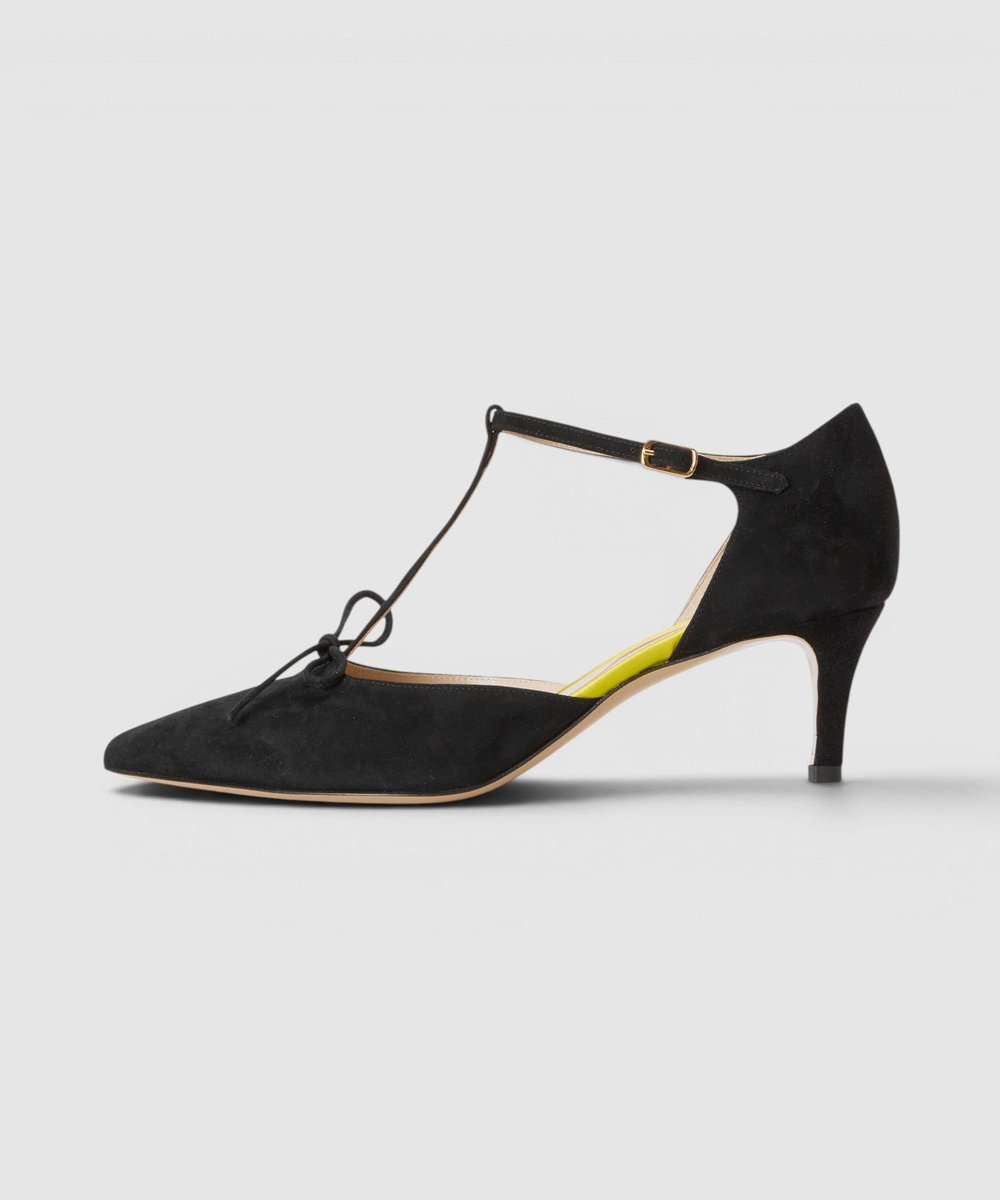 buying 【NEBULONI E.（ネブローニ）】T STRAP PUMPS ブラック (95)