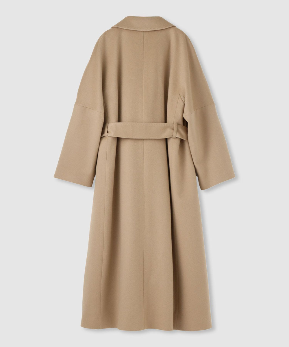 allureville カシミヤビーバーコート ベージュ (11)