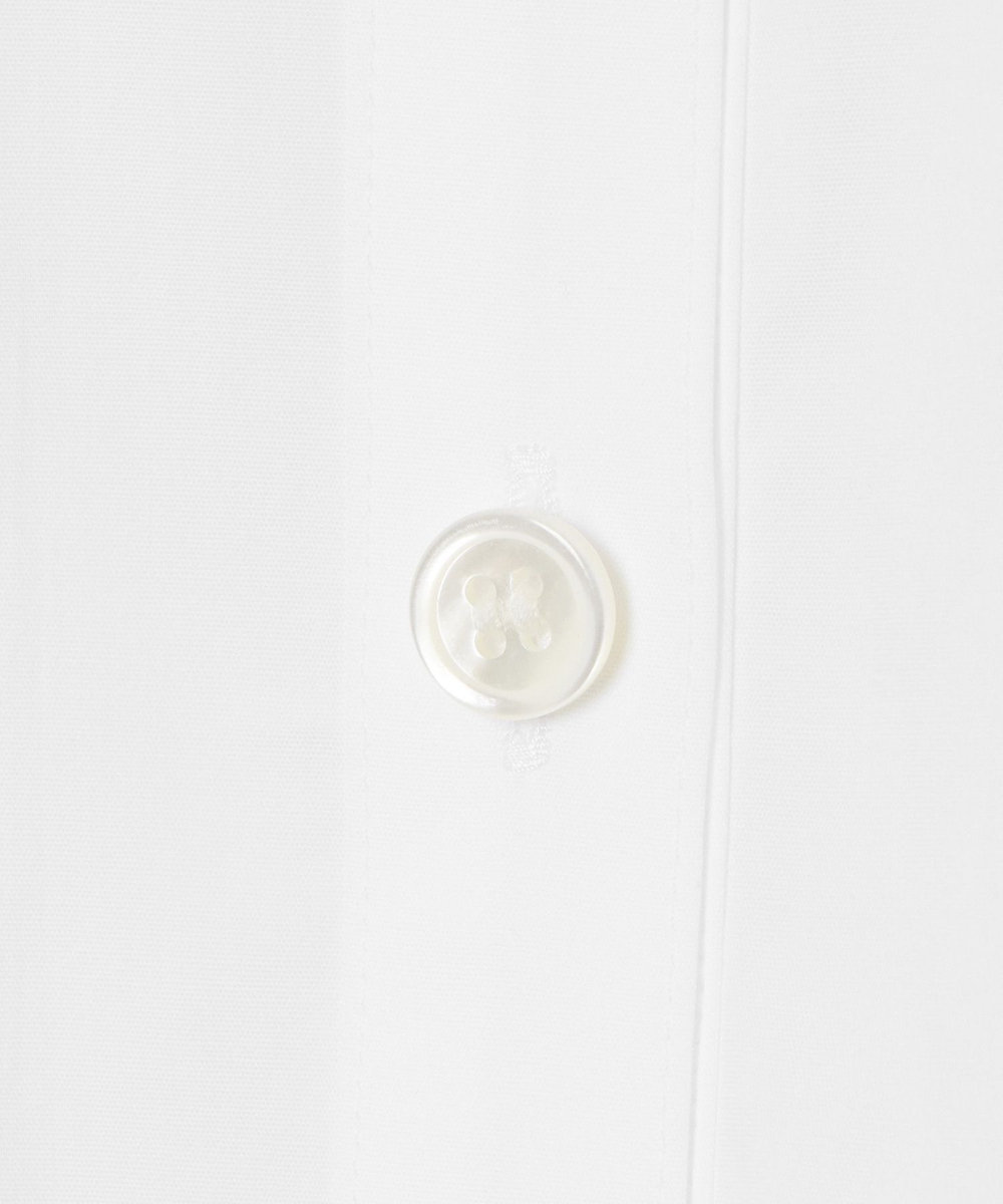 allureville スカーフ付バルーンシャツ ホワイト (01)