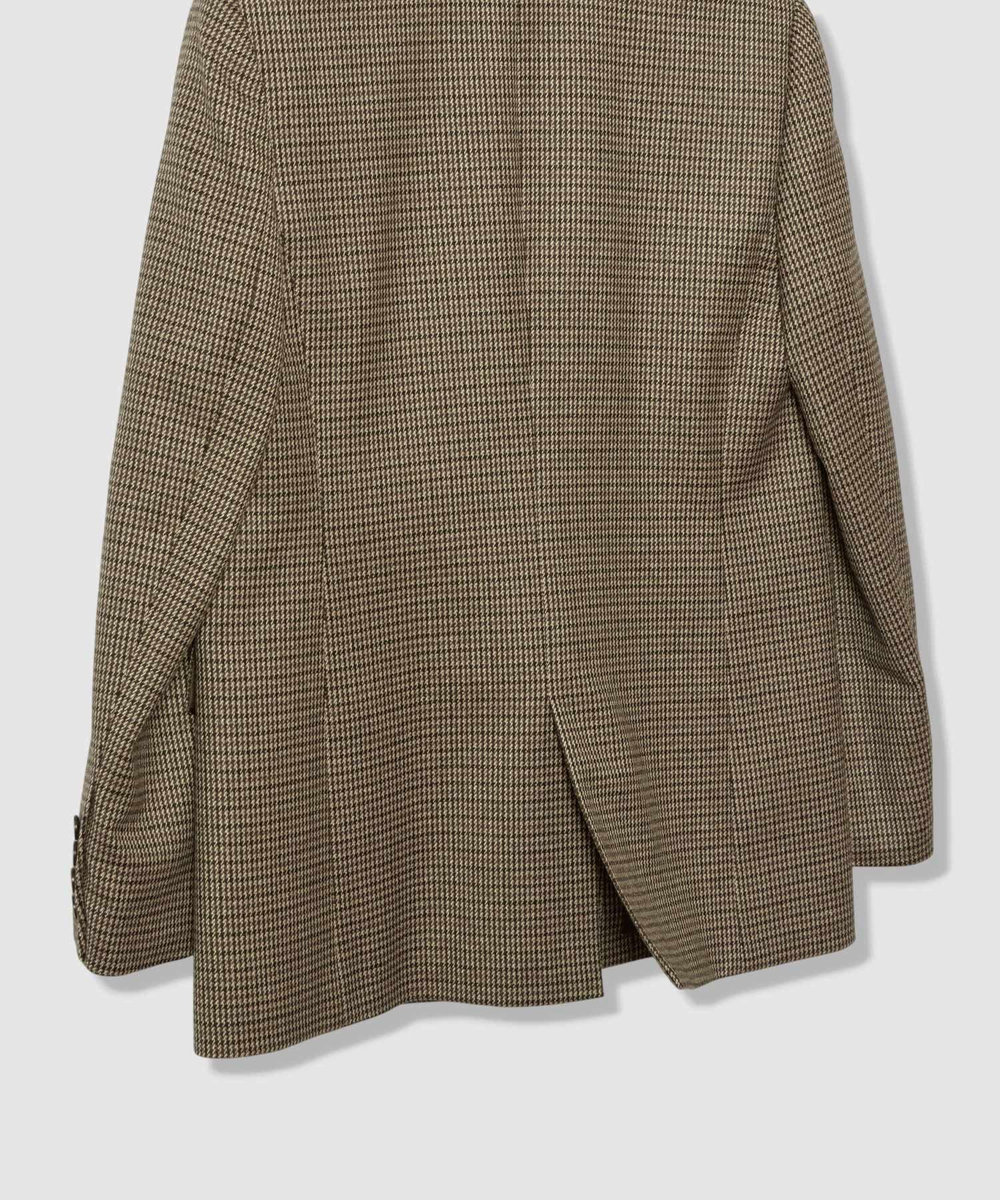 allureville CHIC TWEEDダブルジャケット ブラウン (81)