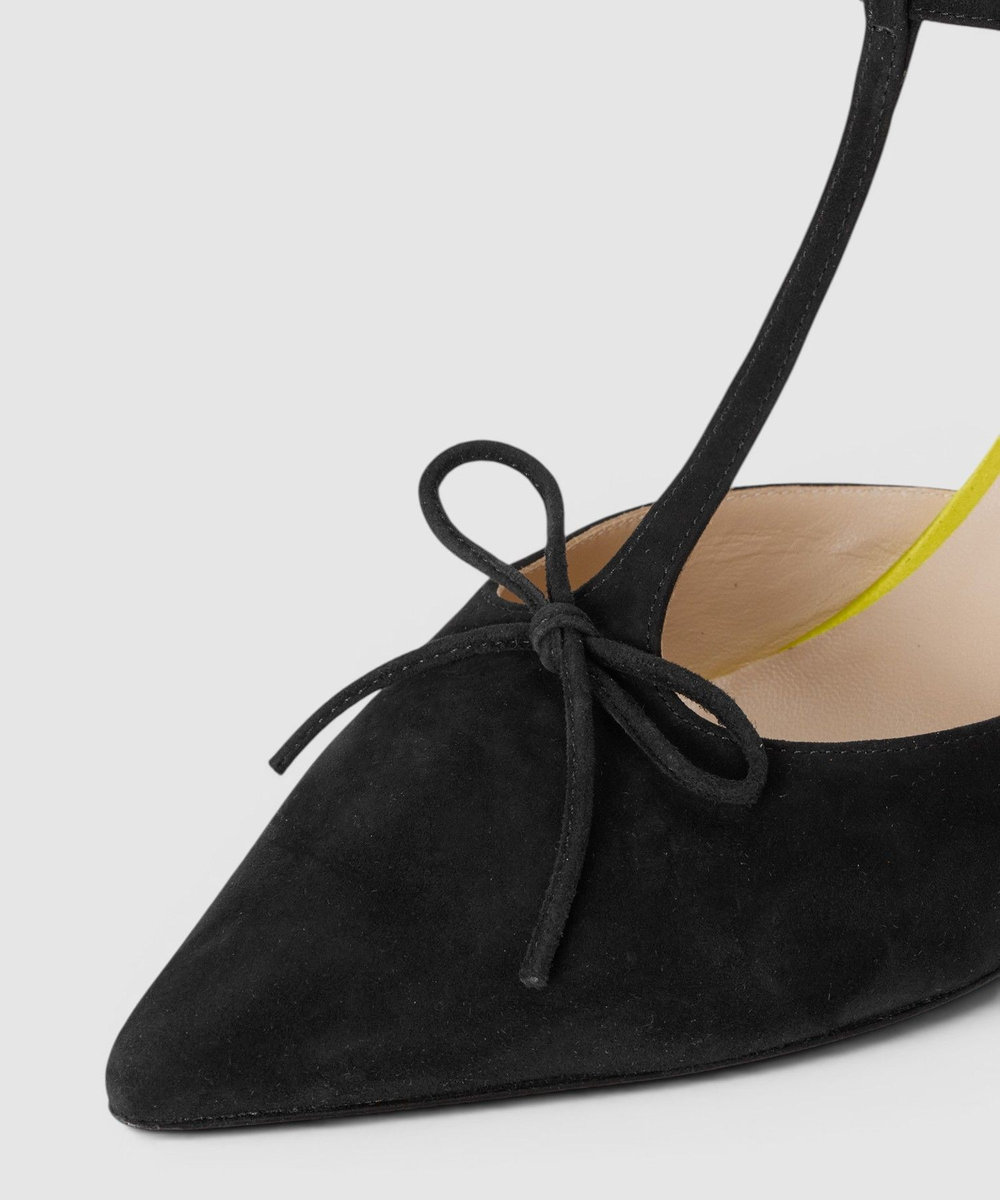 buying 【NEBULONI E.（ネブローニ）】T STRAP PUMPS ブラック (95)