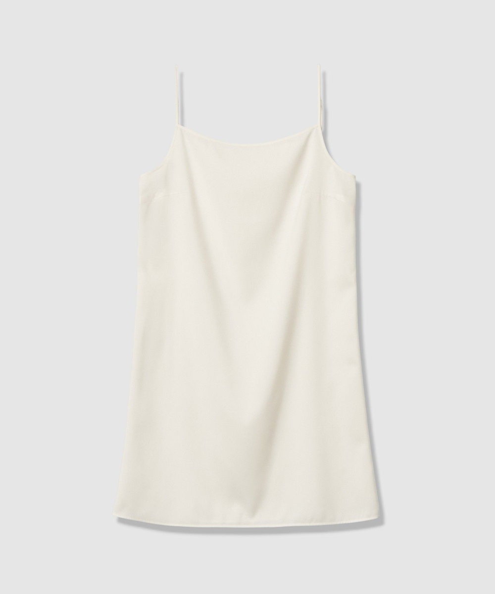 LOULOU WILLOUGHBY 【LOULOU WILLOUGHBY】パールネックレースワンピース オフホワイト (02)