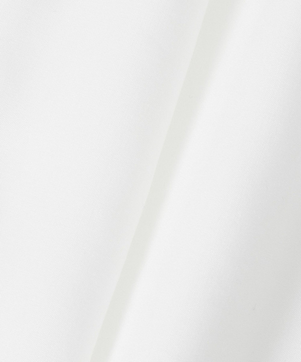 allureville スカーフ付バルーンシャツ ホワイト (01)