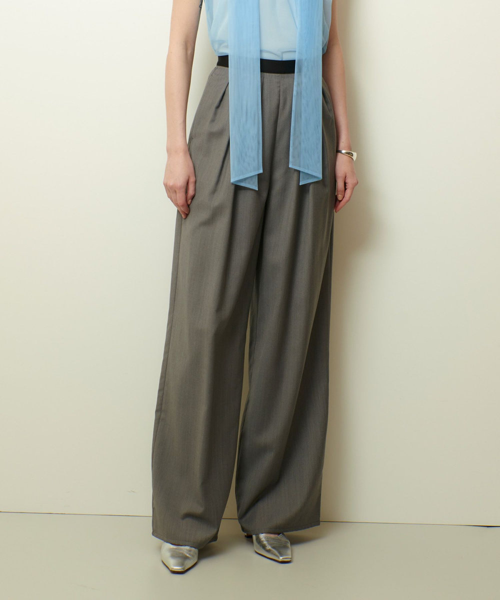 allureville トリアセサイロタックパンツ グレー (92)