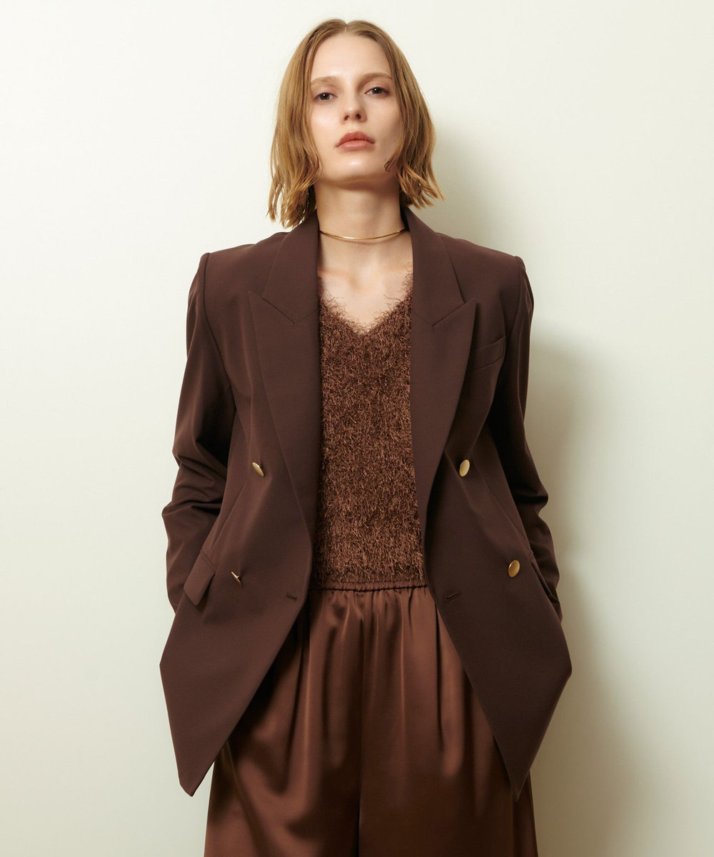 TRストレッチダブルジャケット|allureville OFFICIAL SITE / ONLINE