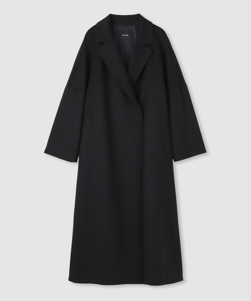 allureville カシミヤビーバーコート ブラック (95)