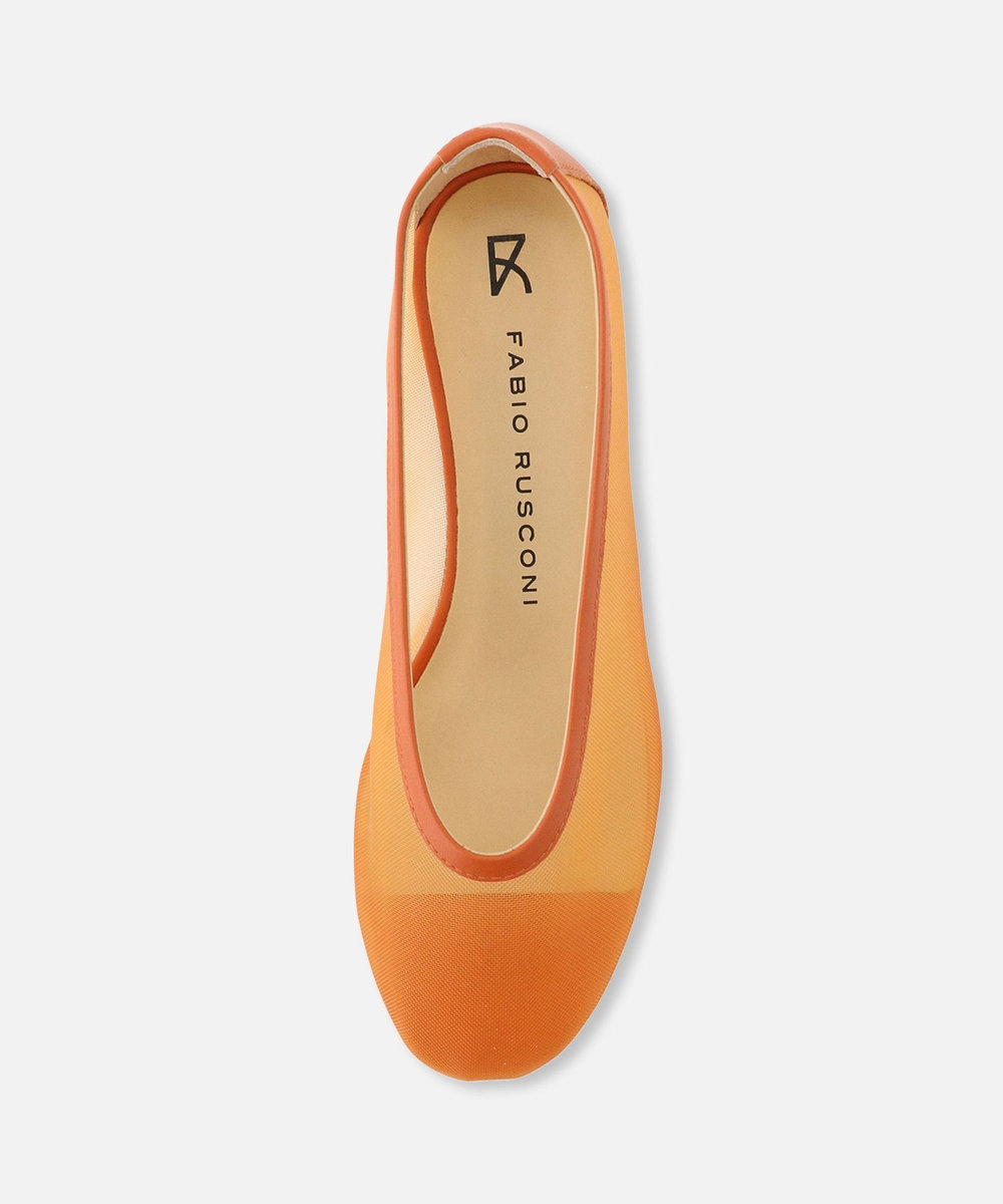 buying 【FABIO RUSCONI(ファビオルスコーニ)】TULLE FLAT オレンジ (31)