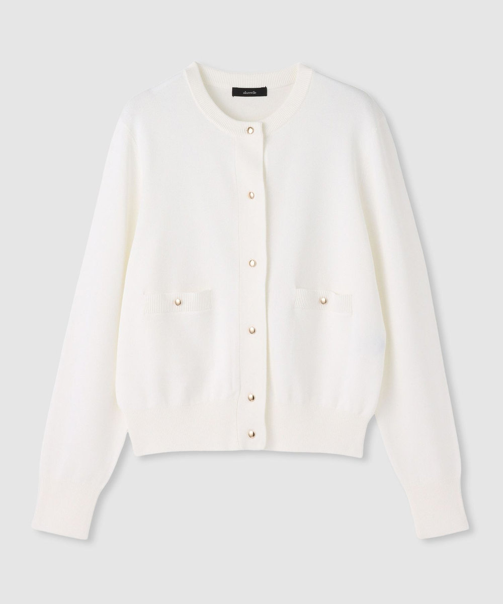 ◇ポケットクルーカーディガン|allureville OFFICIAL SITE / ONLINE