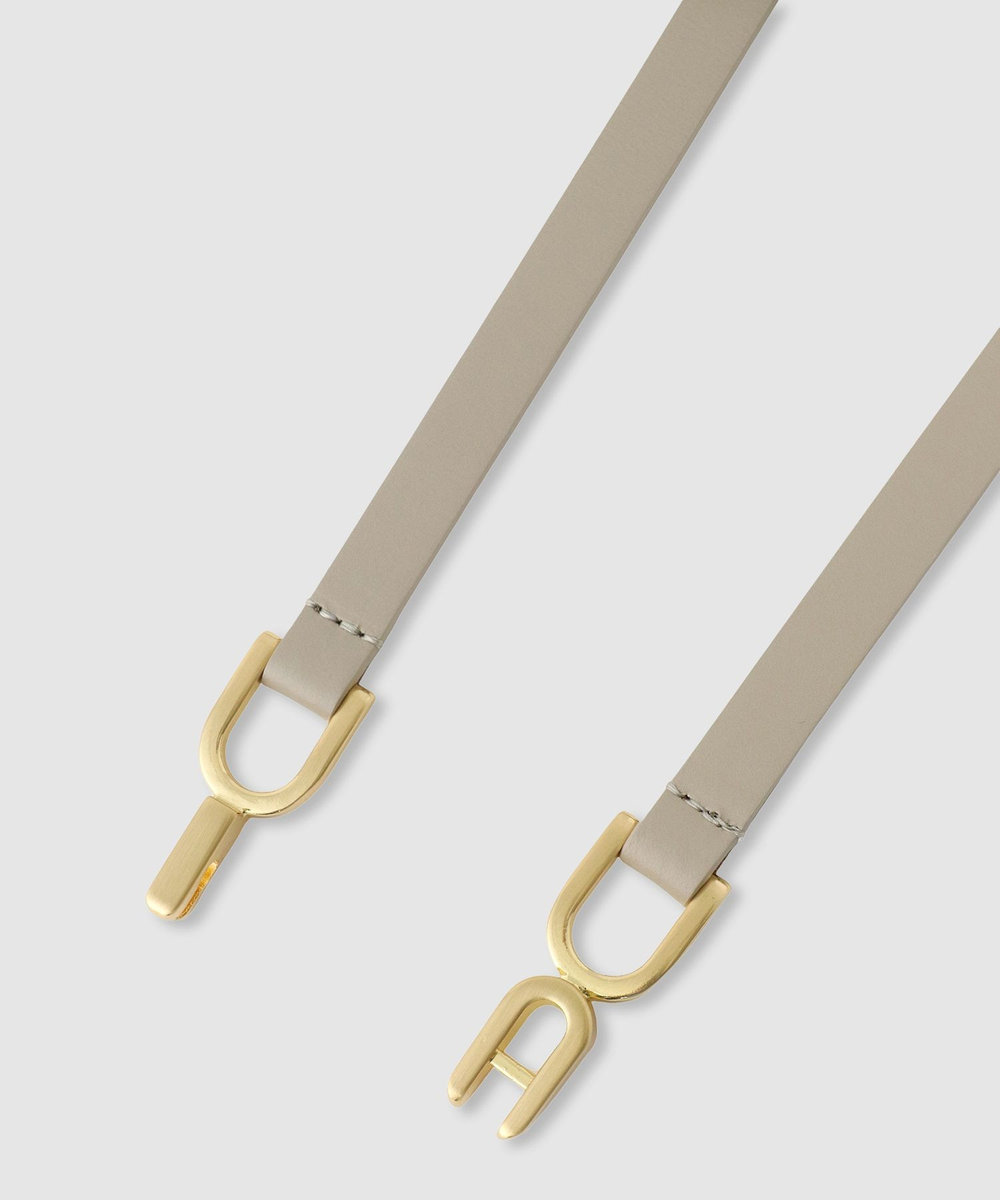 allureville ◇クロスパーツ細ベルト ベージュ (11)