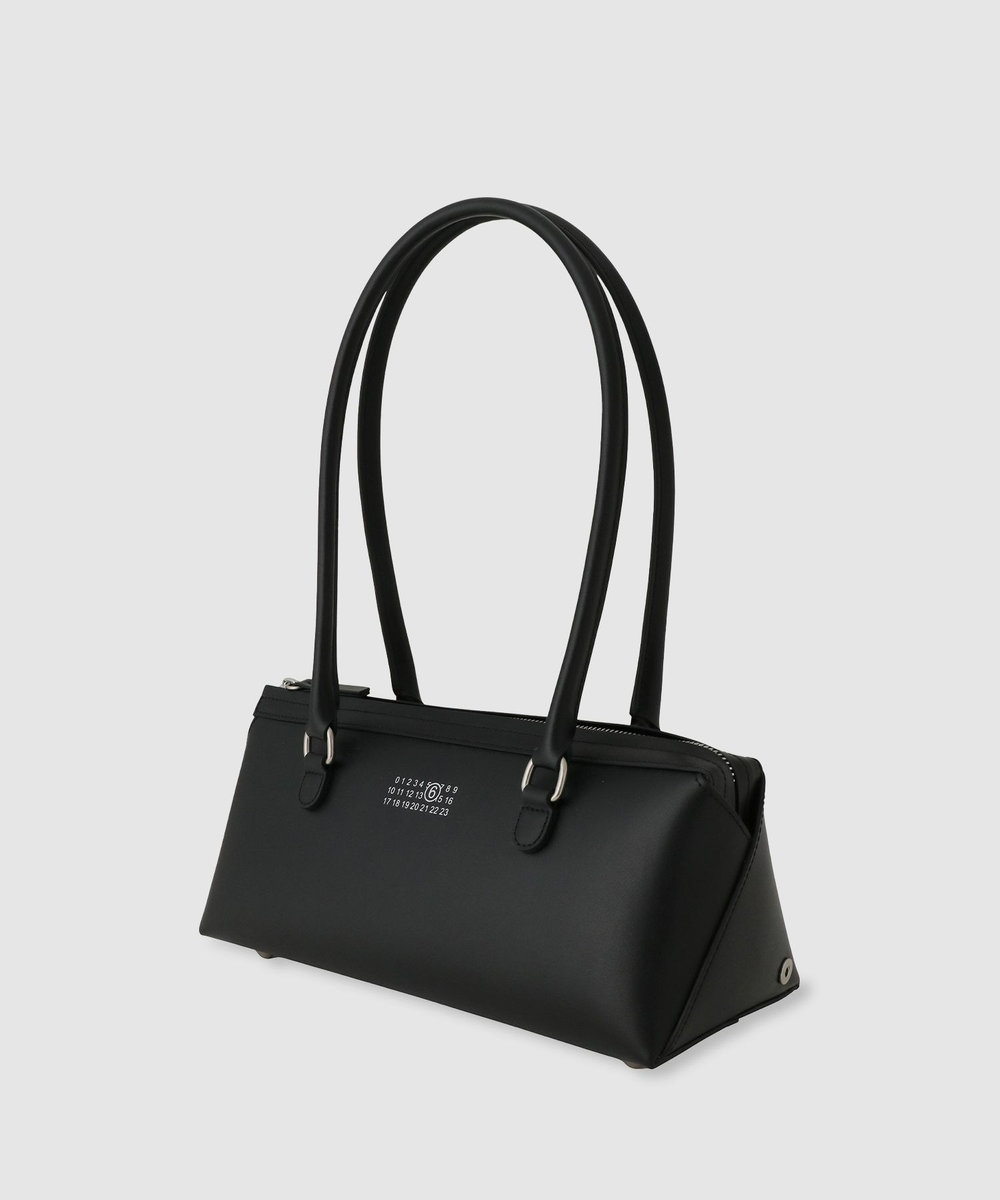 buying 【MM6 Maison Margiela(エムエム6 メゾン マルジェラ)】BAUKETTO J MEDIUM ハンドバッグ ブラック (95)