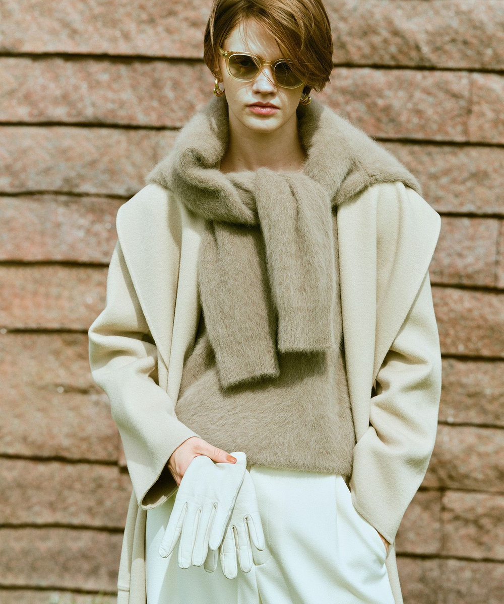 buying 【Italguanto(イタルグアント)】 LEATHER GLOVES ベージュ (11)