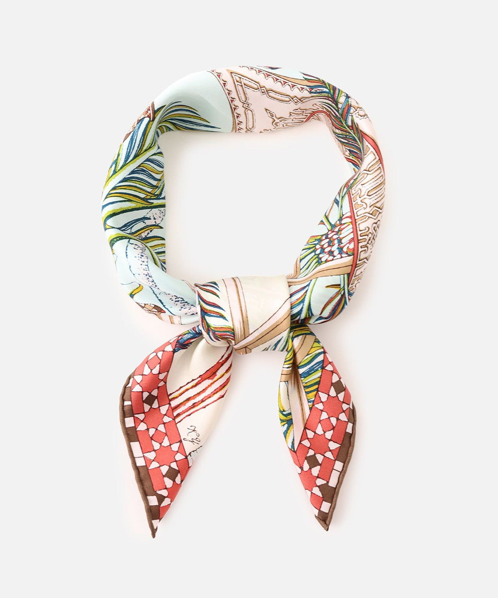 manipuri(マニプリ)】 65 SILK SCARF|allureville OFFICIAL SITE