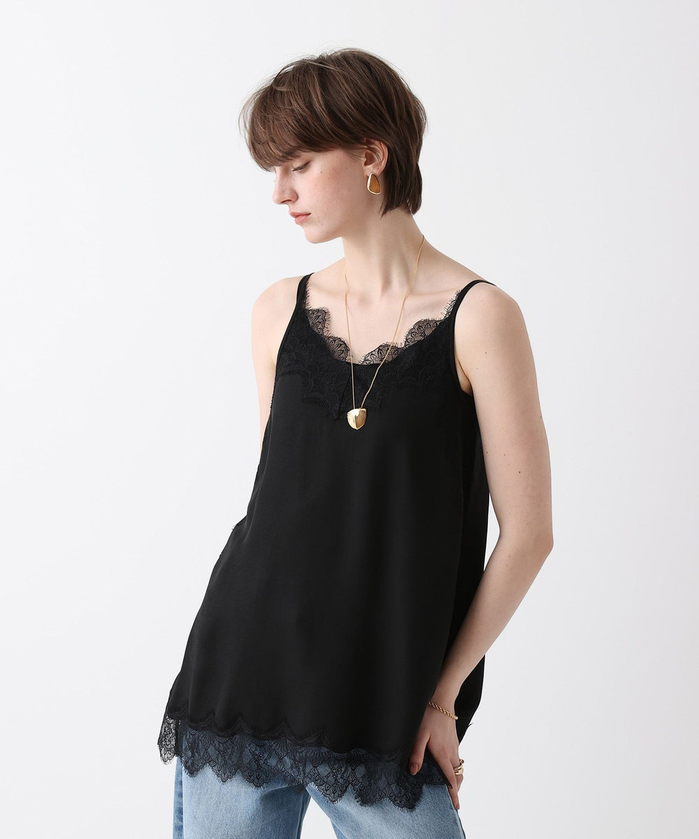 allureville レースキャミ ブラック (95)