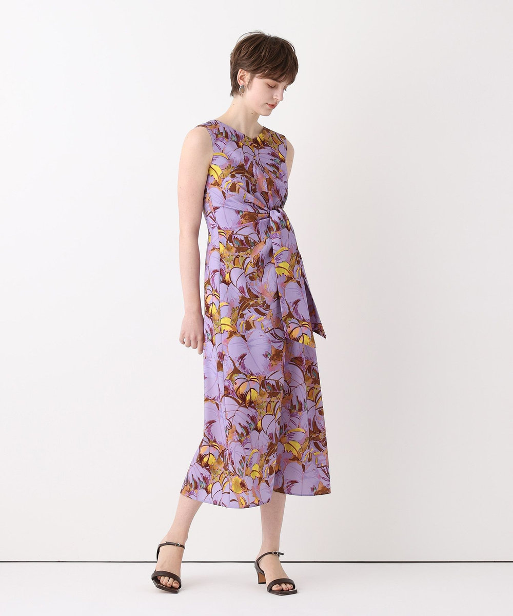 allureville ボタニカルプリントワンピース パープル (51)