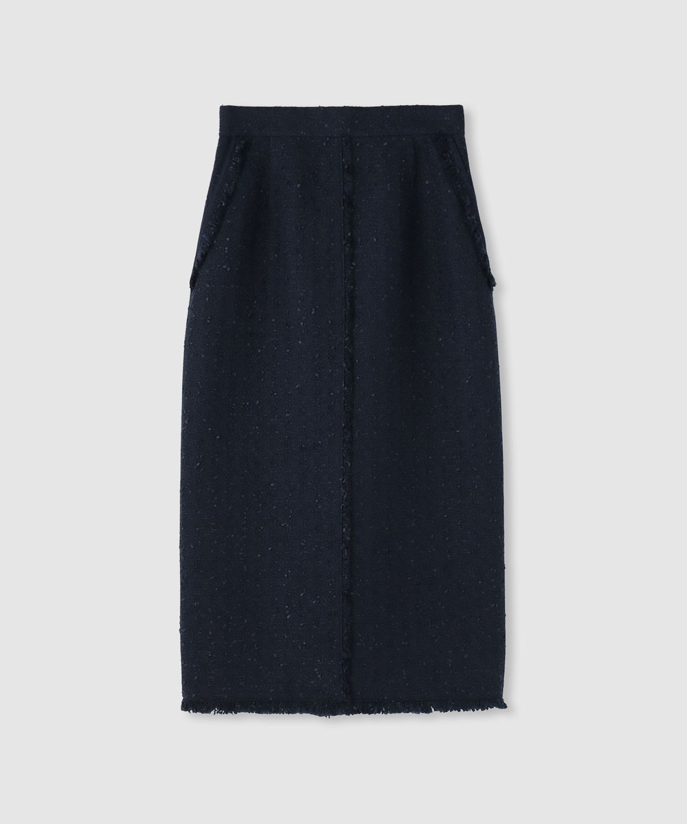 allureville ニュアンスタイトツィードスカート ネイビー (65)
