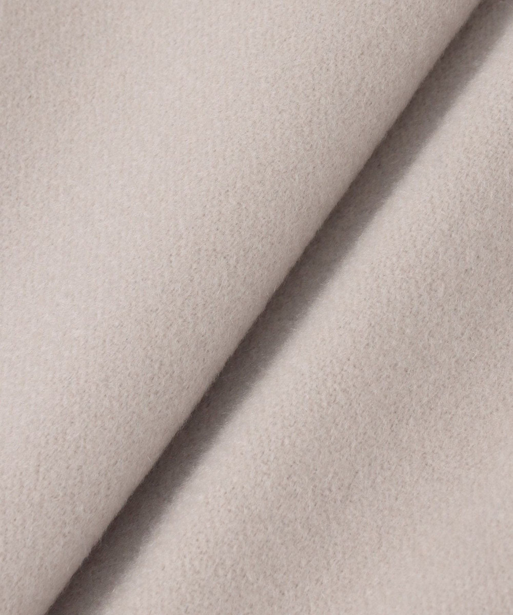 allureville WEB限定 カシミヤビーバーコート ピンクベージュ (13)