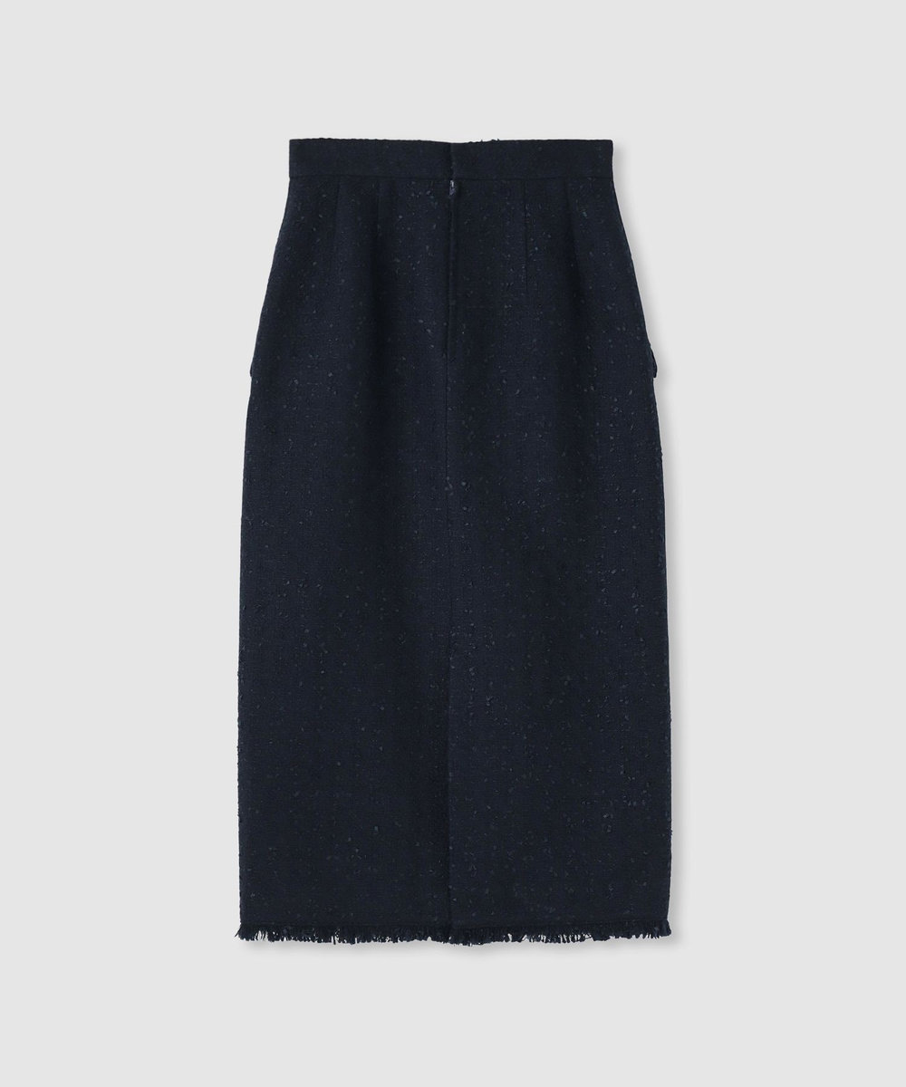 allureville ニュアンスタイトツィードスカート ネイビー (65)