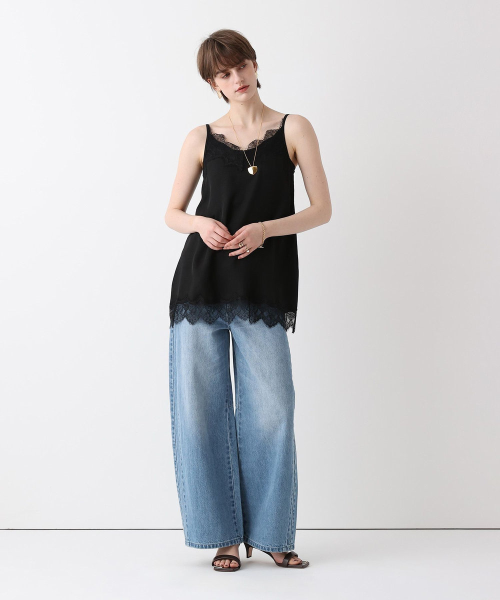 allureville レースキャミ ブラック (95)