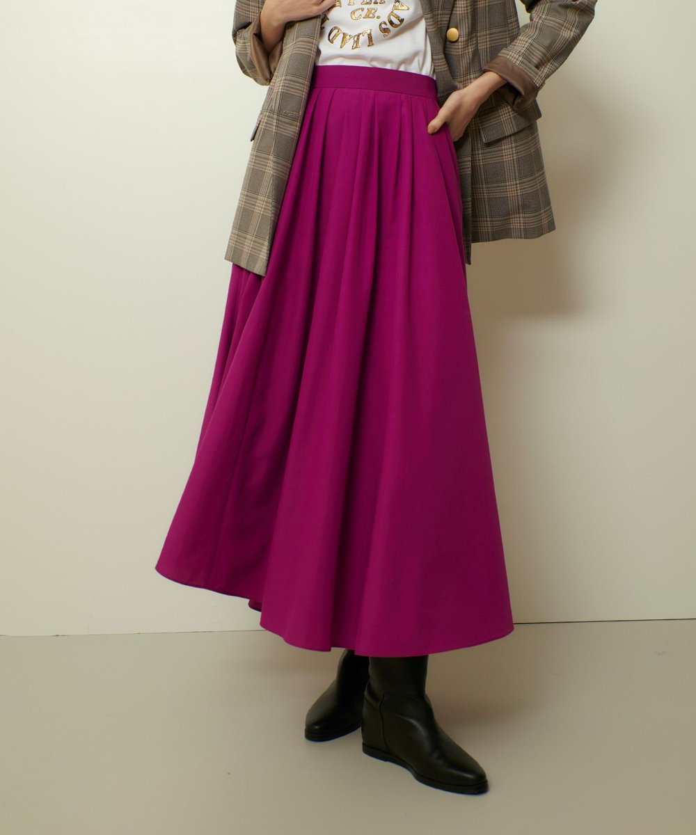 タイプライターイレギュラーヘムスカート|allureville OFFICIAL SITE