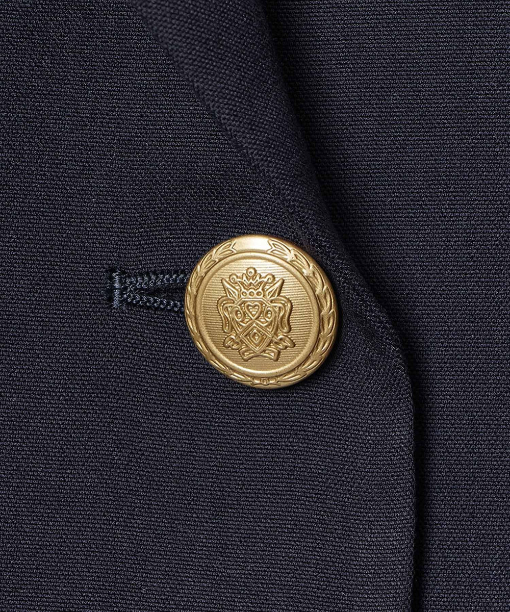 allureville マットクロスダブルジャケット ネイビー (65)