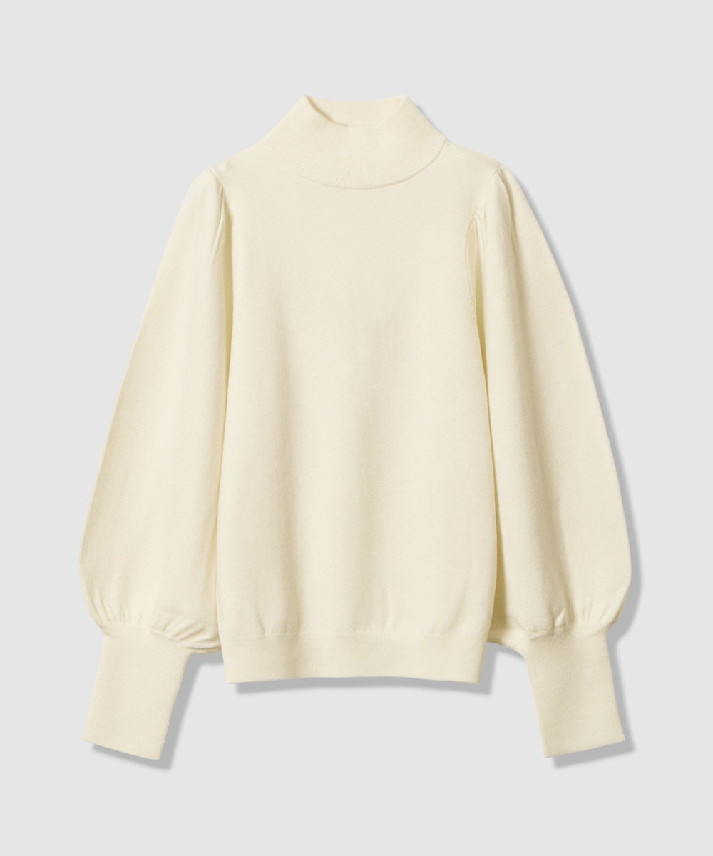 allureville パフタートルプルオーバー オフホワイト (02)