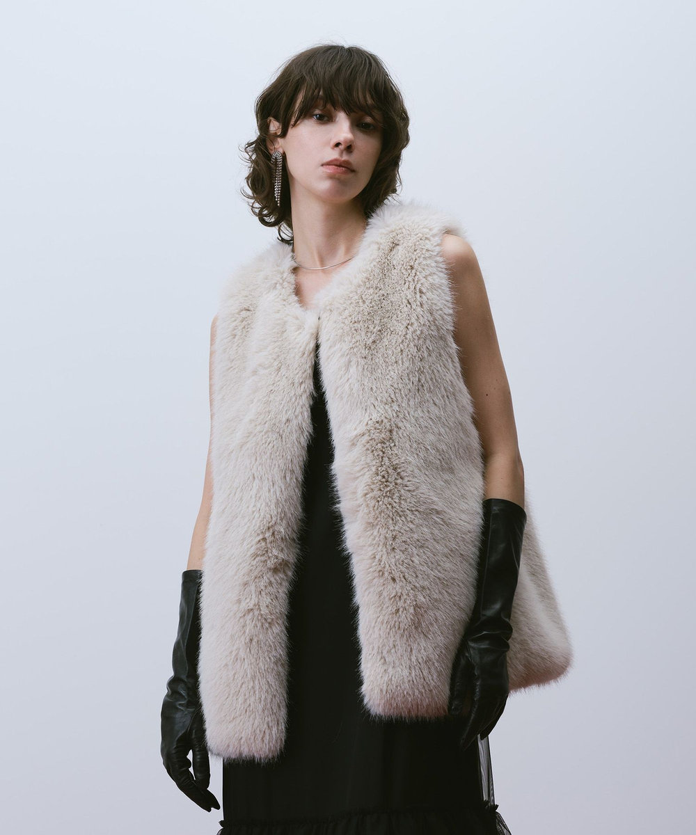 フェイクフォックスジレ|allureville OFFICIAL SITE / ONLINE SHOP