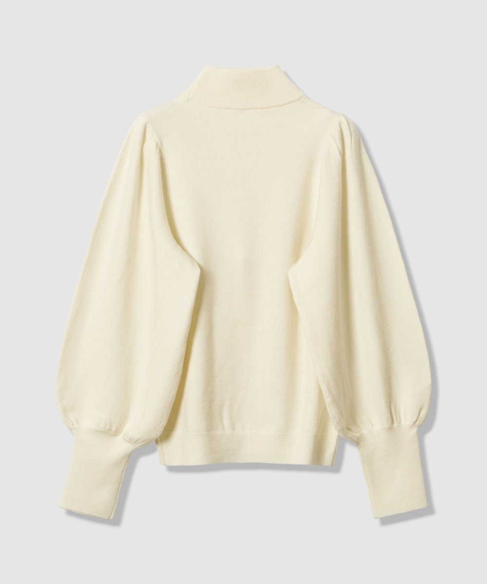 allureville パフタートルプルオーバー オフホワイト (02)