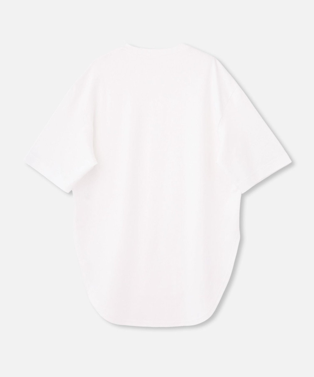 buying 【UJOH(ウジョー)】 CURVE HEM HALF SLEEVE T ホワイト (01)
