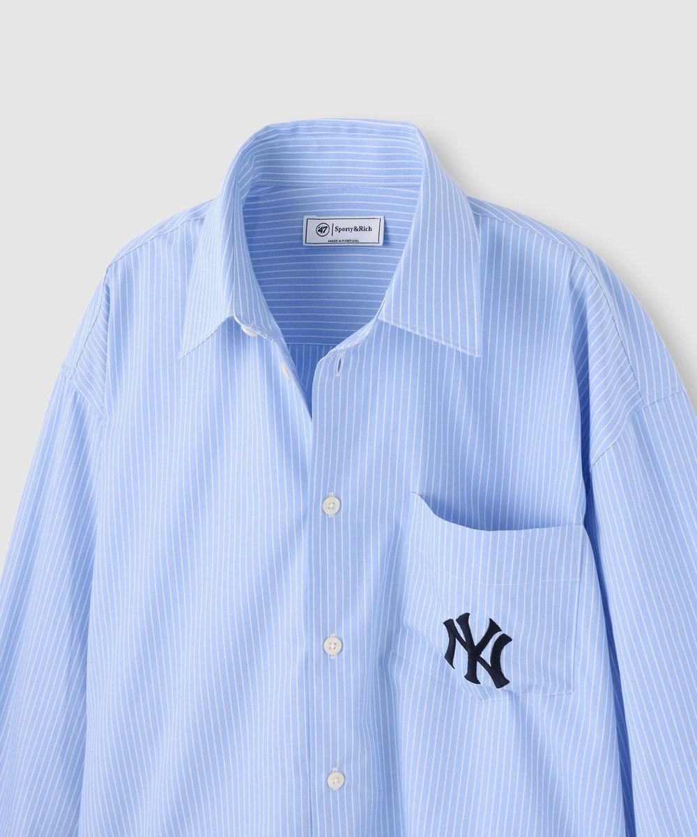 buying 【SPORTY&RICH(スポーティーアンドリッチ)】SERIF OVERSIZE SH サックス (63)