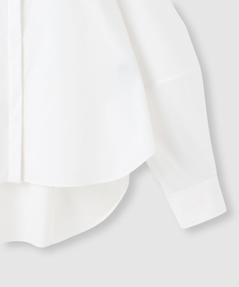 allureville パールカラーコクーンブラウス ホワイト (01)